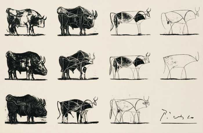 Bull Lithographs, 1946 by Pablo Picasso
